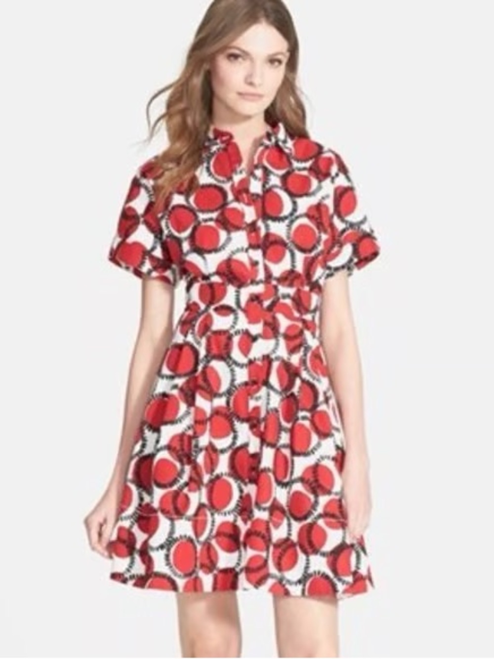 Kate Spade - Bright Red Dress- Size 2